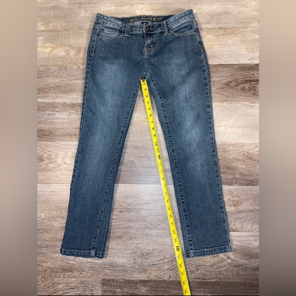 Blue Asphalt Skinny Jeans Women's Size 11 Short Blue Low Rise Dark Wash (O) - Picture 4 of 10